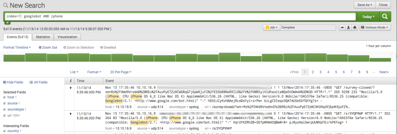 5、谷歌移動爬蟲每日抓取頁面