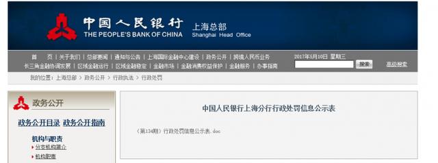 未落實支付相關(guān)規(guī)定 支付寶、財付通被央行各罰款3萬元